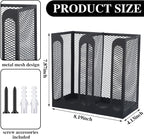 Maxcheck Metal Mesh Cup and Lid Holder Coffee Paper Cup Dispenser Lid Holder - Image 2