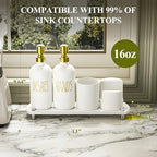 Cisily Kitchen Soap Dispenser Set Comes - Image 6