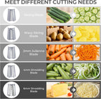 SUSTEAS Rotary Cheese Grater - Image 3
