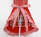 Hyzrz Cute Fashion Cotton Red Aprons - Image 4