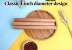 3-Pack 10-Inch Wooden Rolling Pins – Classic 1-Inch Diameter Baking Tools - Image 8