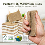 Plant-Based Kitchen Sponges | USDA Biobased Certified | FSC & PETA Approved | - Image 6