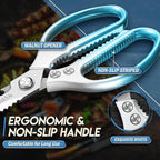 TIJERAS Kitchen Scissors Set Blue - Image 5