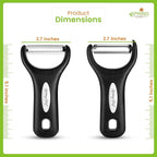 Spring Chef Premium Y & Vegetable Julienne Peeler Set - Image 8
