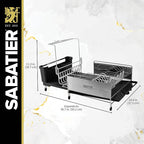 Sabatier Expandable Stainless Steel Dish Rack - Image 3
