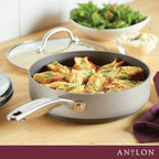 Anolon Achieve Hard Anodized Nonstick Sauté Pan - Image 8