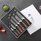 Wakoli EDIB 6-Piece Damascus Knife Set – Professional Chef Knives Set - Image 2