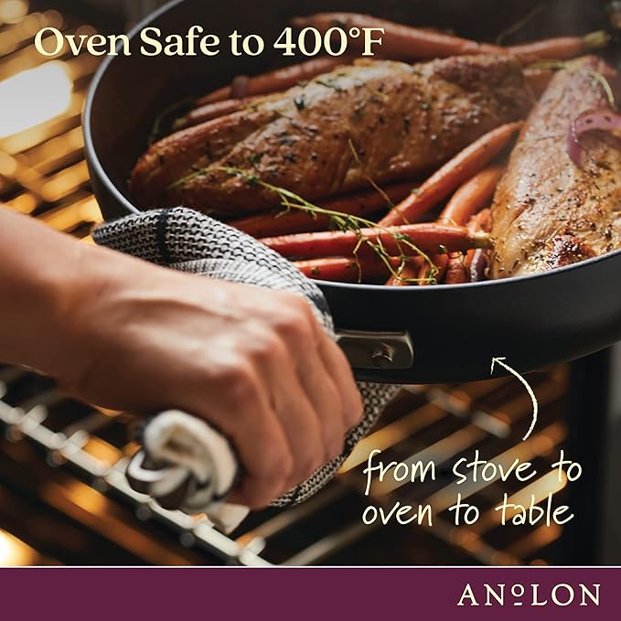 Anolon Advanced Home Hard Anodized Nonstick Sauce Pan/Saucepan - Image 4