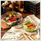 Maxcheck 2 Pieces Glass Casserole Dish - Image 5