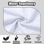 TOSHE Kitchen Apron Waterdrop Resistant Cotton Apron - Image 4