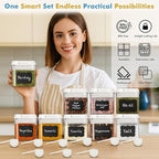 Shazo 9 PC Airtight Food Storage Containers - Image 4