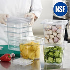 CURTA 6-Pack 1/6 Size 6" Deep NSF Polycarbonate Food Pans - Image 4