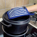 Alselo Silicone Pot Holders Set of 3 Heat Resistant & Non Slip Potholders - Image 5