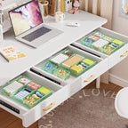 Marbrasse 3 Packs Desk Drawer Organizers, Metal Mesh Dividers - Image 5