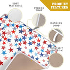 4th of July Dish Drying Mat for Kitchen Counter Patriotic Holiday Microfiber - Image 4