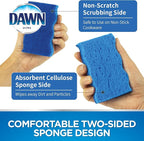 Dawn Ultra Scrubber Sponges Non-Scratch Double-Sided Kitchen Dish Cleaners - Image 5