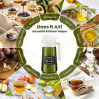 LAKUMIQI 2 in 1 Oil Sprayer for Cooking, 16oz Olive Oil Dispenser Bottle for - Image 6