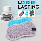 Dual Sided Multi-Purpose Sponges Kitchen, Non Scratch Dish Sponge - Image 3