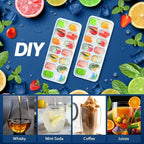 56pcs Ice Cube Tray with Lid and Bin – Stackable 4 Trays Plastic Silicone - Image 7