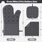 Oven Mitts and Pot Holders Set - Image 2