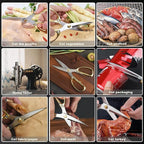 Stainless Steel Heavy Duty Kitchen Scissors - Image 4