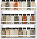 3 Tier Bamboo Spice Rack, Spice Rack Organizer, Seasoning Jars Rack Shelf Spice by Thalomely
