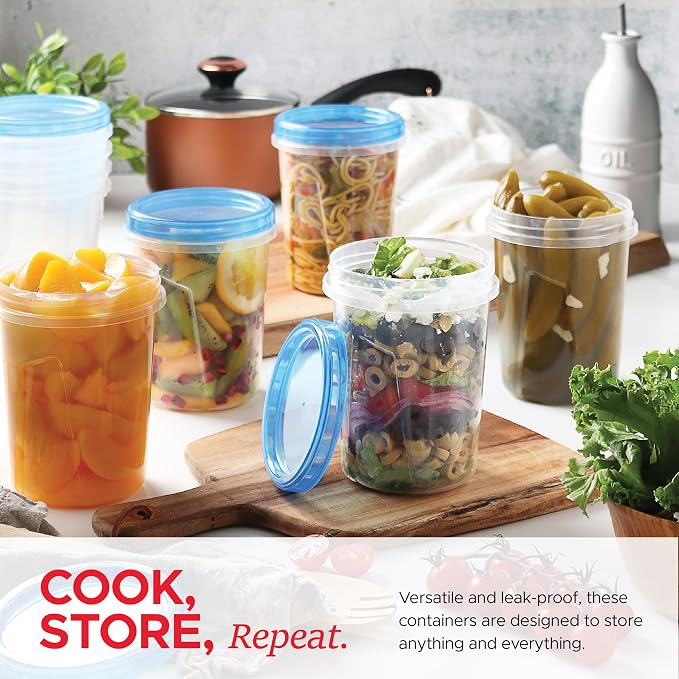 Tafura 12 Pack Leakproof Freezer Containers - Image 2
