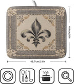 Giwawa Mardi Gras Dish Drying Mat - Image 2