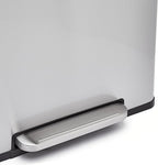 Amazon Basics Dual Compartment Recycling Trash Can - Image 6