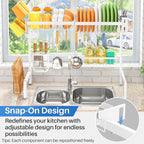 SNTD Over The Sink Dish Drying Rack - Image 5