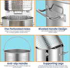 ARC 52QT Stainless Steel Stockpot - Image 5