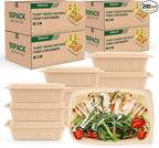Glotoch Express 28 oz-200 Pack Meal Prep Containers by GlotochExpress