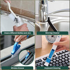 14 Pcs Crevice Cleaning Brush Set – Hard Bristle Cleaning Tools - Image 6