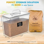 Shazo 2 PC Flour Sugar Storage Containers - Image 3