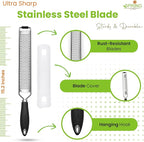 Spring Chef Stainless Steel Lemon Zester Grater - Image 3