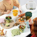 Freshmage 23oz Glass Meal Prep Containers - Image 6