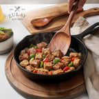 Zulay Kitchen 9-Piece Teak Wood Cooking Utensil Set – Non-Toxic & Non-Stick - Image 9