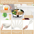 TeamFar 8 PCS Silicone Cooking Utensils - Image 3