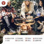 Victoria Cast Iron Large Dutch Oven - Image 3
