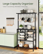 CHOEZON Pots and Pans Organizer Rack, Kitchen Bakers Rack, Kitchen Island Table - Image 2
