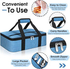 Insulated Casserole Carrier, Portable Casserole Carrier - Image 3