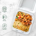 Freshware Compostable Clamshell Food Containers - Image 4