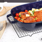 6 Quart Large Rectangular Baking Dish, 16x11 Inches Ceramic Baking Pan - Image 7