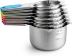Spring Chef Magnetic Stainless Steel Measuring Cups, Kitchen Tools - Image 8