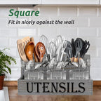 Suli Kitchen Utensils Holder, Wooden Utensil Organizer - Image 5