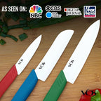 Vos Ceramic Knife Set in Elegant Gift Box, Ceramic Knives Set - Image 4