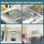 TAILI Sink Caddy with Strong Suction Cup, Sponge Holder - Image 6