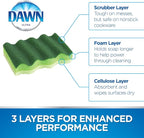 Dawn Power Clean Wedge-Shaped Scrubber Sponges - Image 5