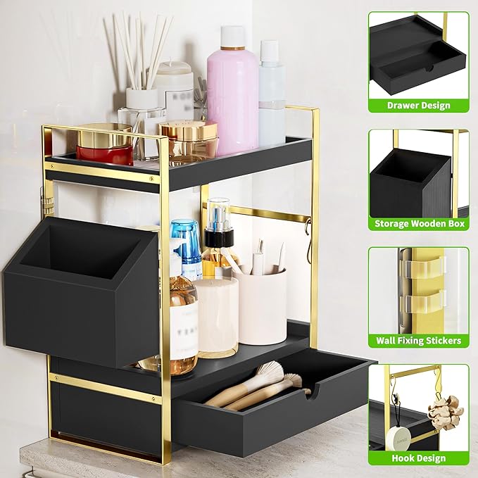 2-Tier Bathroom Counter Organizer - Image 3