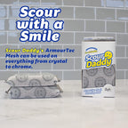 Scrub Daddy Scour Daddy Style, Scourers Non Scratch Scrubbing Sponge, Scouring - Image 2